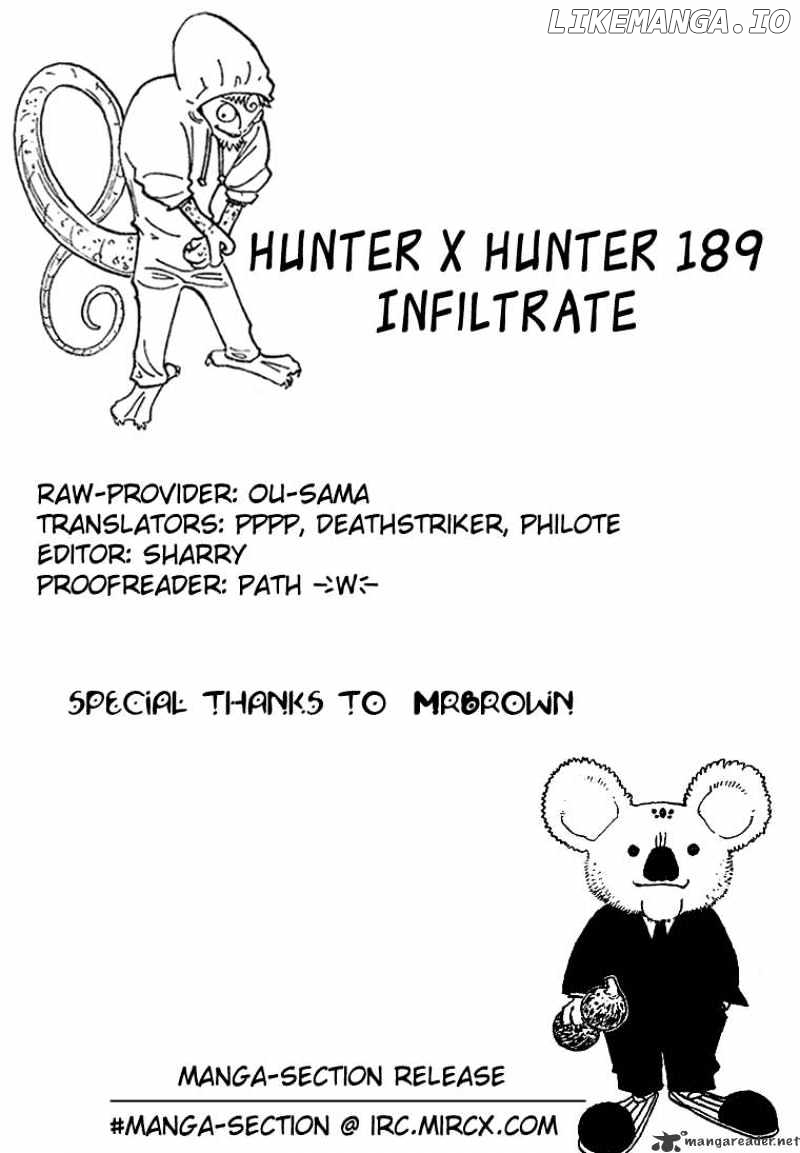 Hunter x Hunter, Chapter 189 image 16